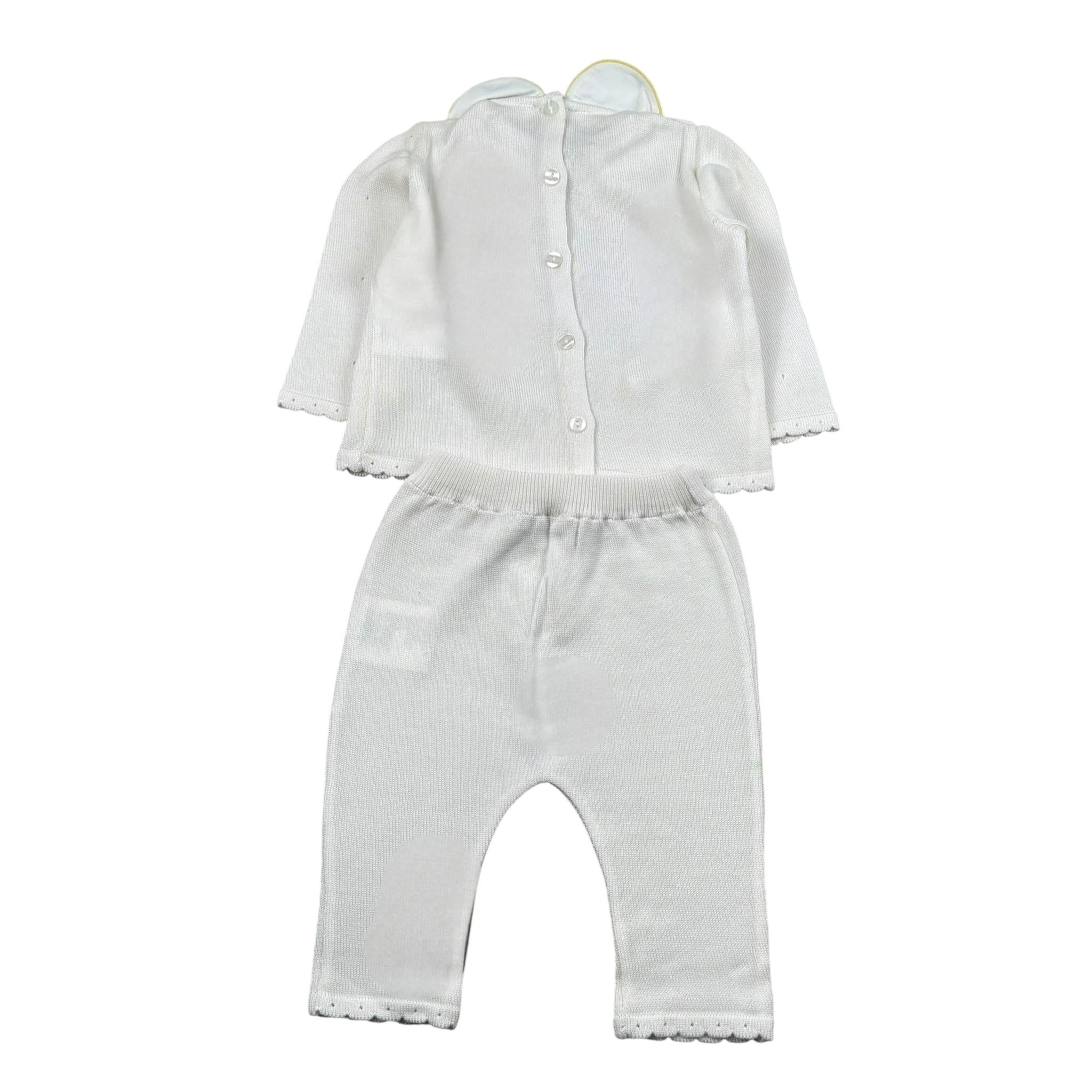 Le Coconne Completo 2 Pezzi Maglia-Leggins per Neonata LCN1412 PANNA LE COCONNE 