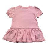 Moschino Abito Mezza Manica Tinta Unita con Stampa per Neonata MAV0C7 ROSA MOSCHINO 