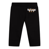 MOSCHINO completo 2 pezzi felpa-pantalone tinta unita Nero per Bambino MUK04YX NERO MOSCHINO 