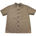 Paolo Pecora Camicia Mezza Manica Tinta Unita per Bambino PP4332 BEIGE PAOLO PECORA 