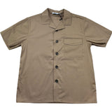 Paolo Pecora Camicia Mezza Manica Tinta Unita per Bambino PP4332 BEIGE PAOLO PECORA 