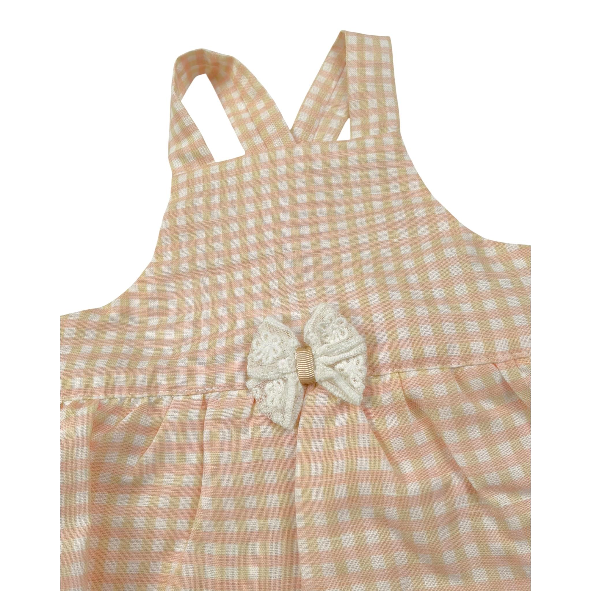 Pangasa Completo 2 Pezzi T-Shirt-Salopette per Neonata 2585305 BIANCO PANGASA 