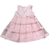 Le Bebe Abito Giromanica Tinta Unita per Neonata LBB ROSA LE BEBE 