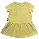 Just Cavalli Abito Mezza Manica Tinta Unita con Logo per Neonata JIP26026VE GIALLO JUST CAVALLI 