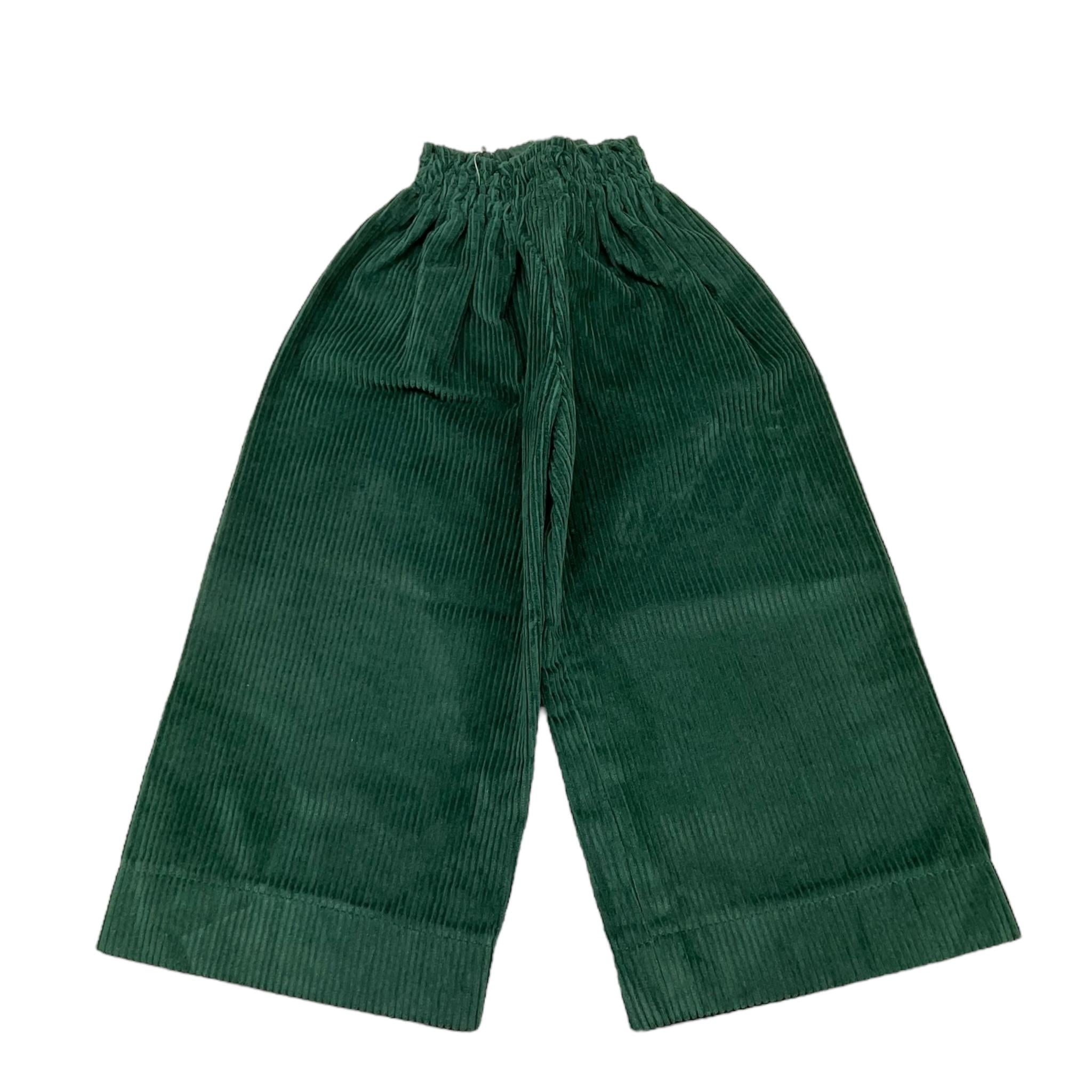 PAIO CRIPPA pantalone tinta unita modello a palazzo Verde per Neonata SALICEN VERDE PAIO CRIPPA 