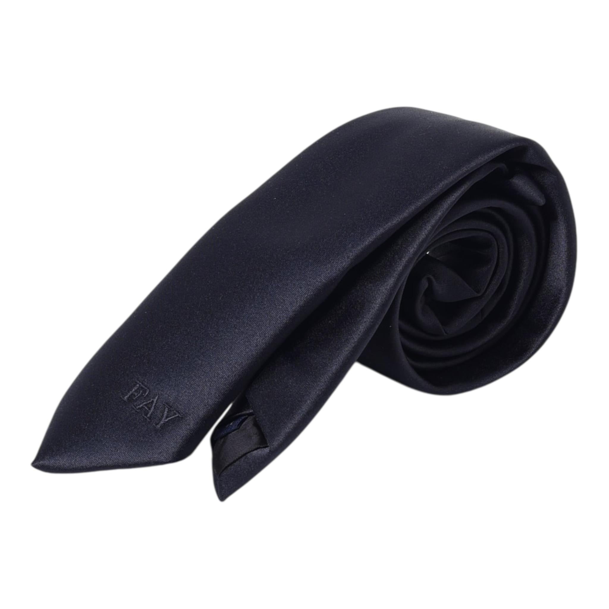 Fay Cravatta Tinta Unita per Bambino FW0P14 BLU FAY 