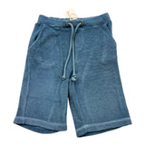 Zhoe & Tobiah Bermuda Tinta Unita Con Elastico In Vita Blu Per Bambino