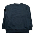 Stone Island Felpa Chiusa Girocollo Tinta Unita per Bambino K1S166100011J BLU STONE ISLAND 