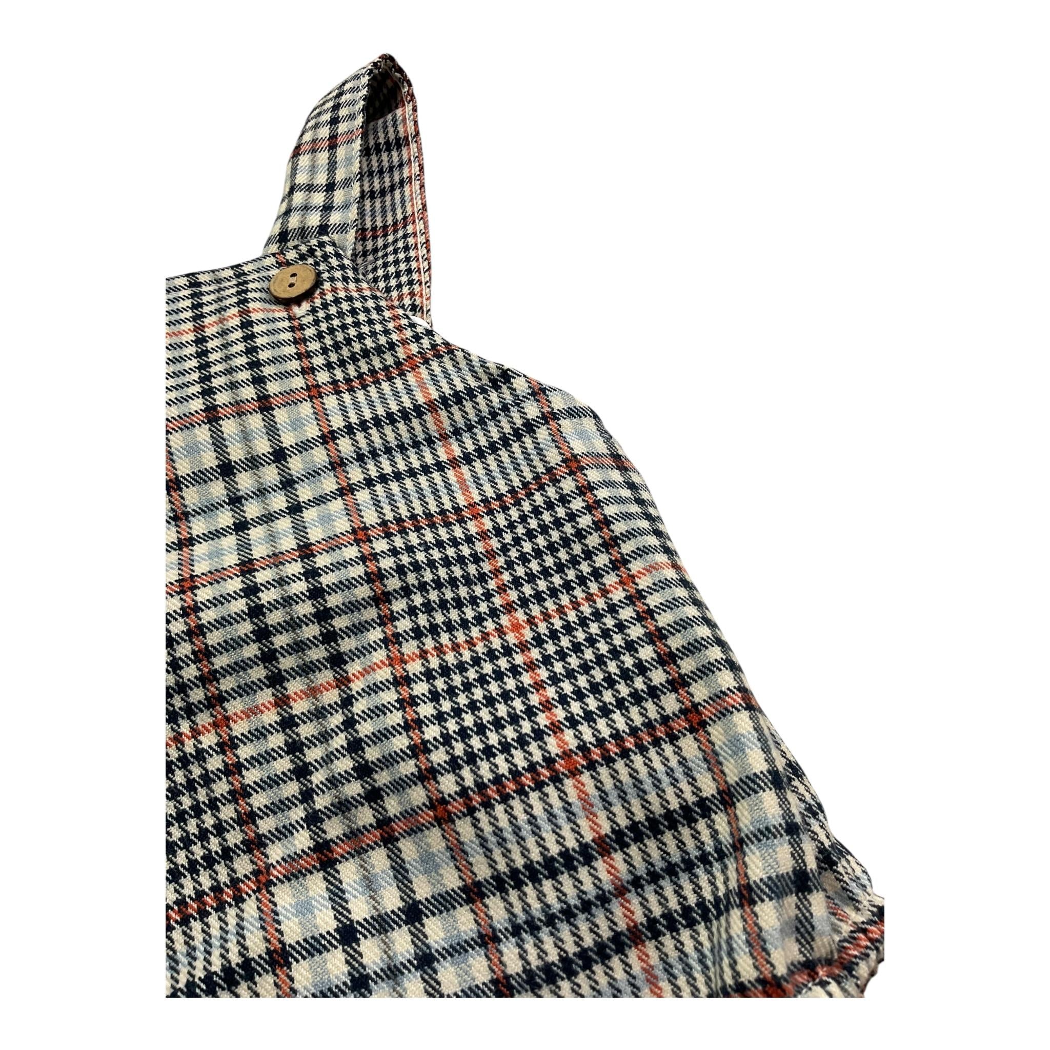 CALAMARO salopette tinta unita fantasia a quadri Bianco per Neonato 32456 BIANCO CALAMARO 