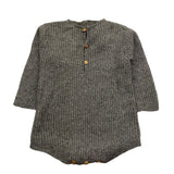 WEDOBLE pagliaccetto manica lunga tinta unita Grigio per Neonato I2404305 GRIGIO WEDOBLE 