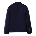 Sarabanda Giacca Tinta Unita con Bottoni per Neonato 0B665N BLU SARABANDA 