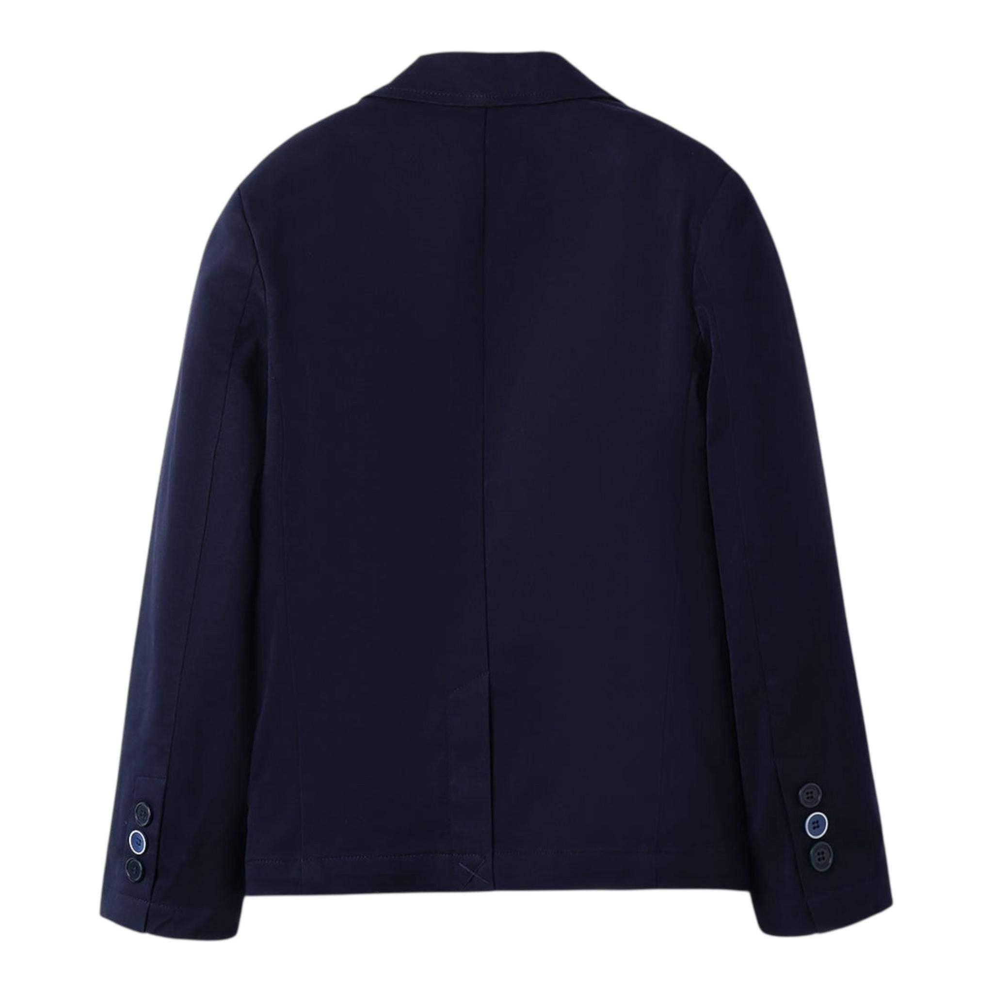 Sarabanda Giacca Tinta Unita con Bottoni per Neonato 0B665N BLU SARABANDA 