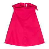 Das ärmellose Eule-Kleid in Fuchsia für Babys