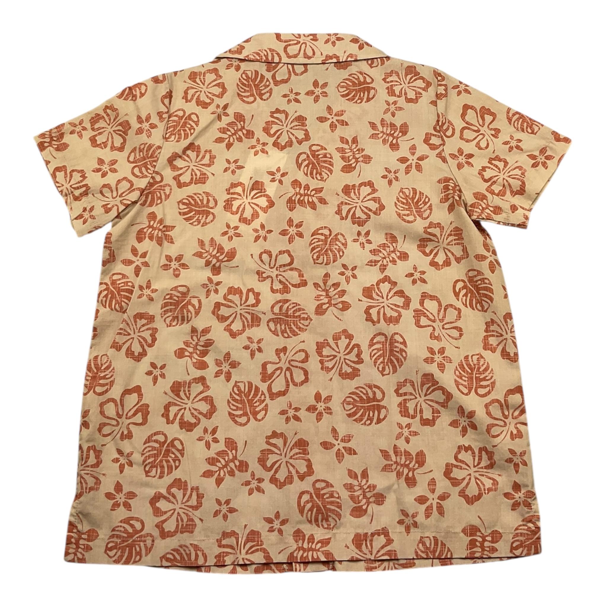 Zhoe & Tobiah Camicia Mezza Manica Tinta Unita Stampa Fantasia per Bambino WI1B BEIGE ZHOE & TOBIAH 