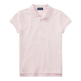 Ralph Lauren Polo Mezza Manica Tinta Unita con Logo per Neonata 312573242011N ROSA RALPH LAUREN 