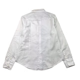 Eleventy Camicia Tinta Unita Manica Lunga Con Bottoni Bianco Per Bambino