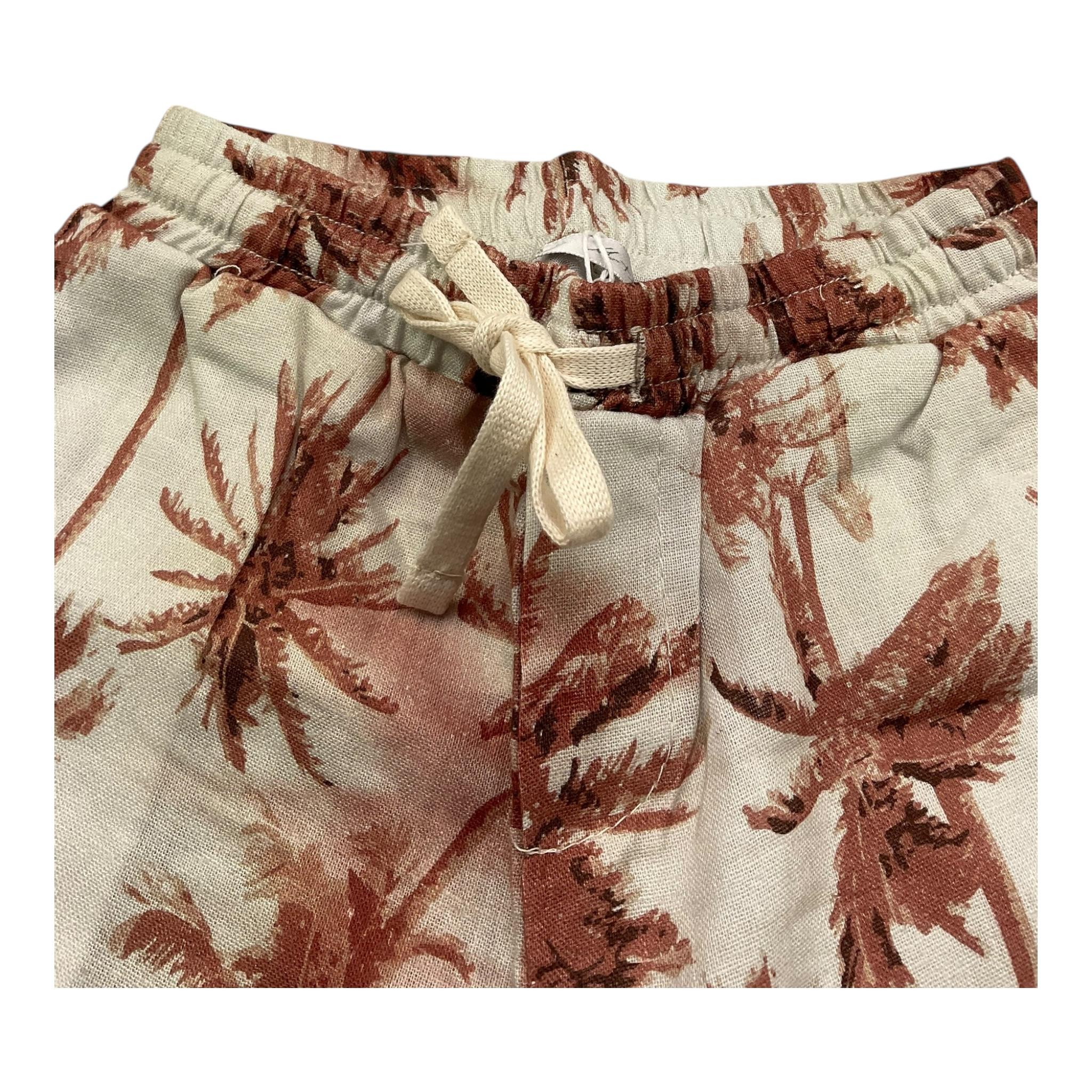 M+E' Bermuda Tinta Unita Stampa Fantasia per Neonato UEM0515 BEIGE M+E' 