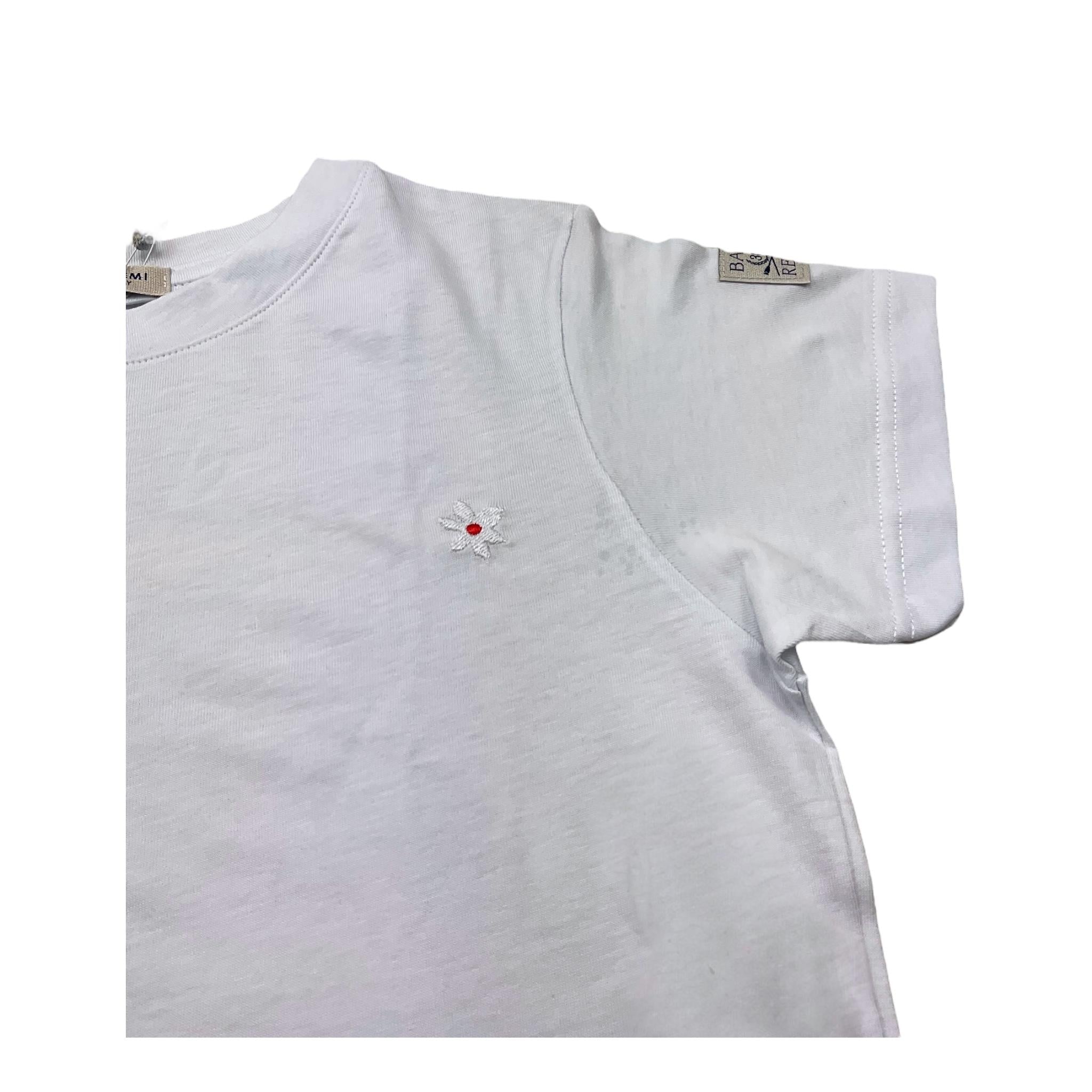 Baia30Remi T-Shirt Girocollo Tinta Unita per Neonato CITARA BIANCO BAIA30REMI 
