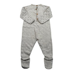 Wedoble Tutina Manica Lunga Tinta Unita per Neonato V2406346A BEIGE WEDOBLE 