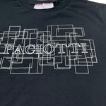 Cesare Paciotti T-Shirt Girocollo Tinta Unita con Stampa per Bambino TSP5162J NERO CESARE PACIOTTI 
