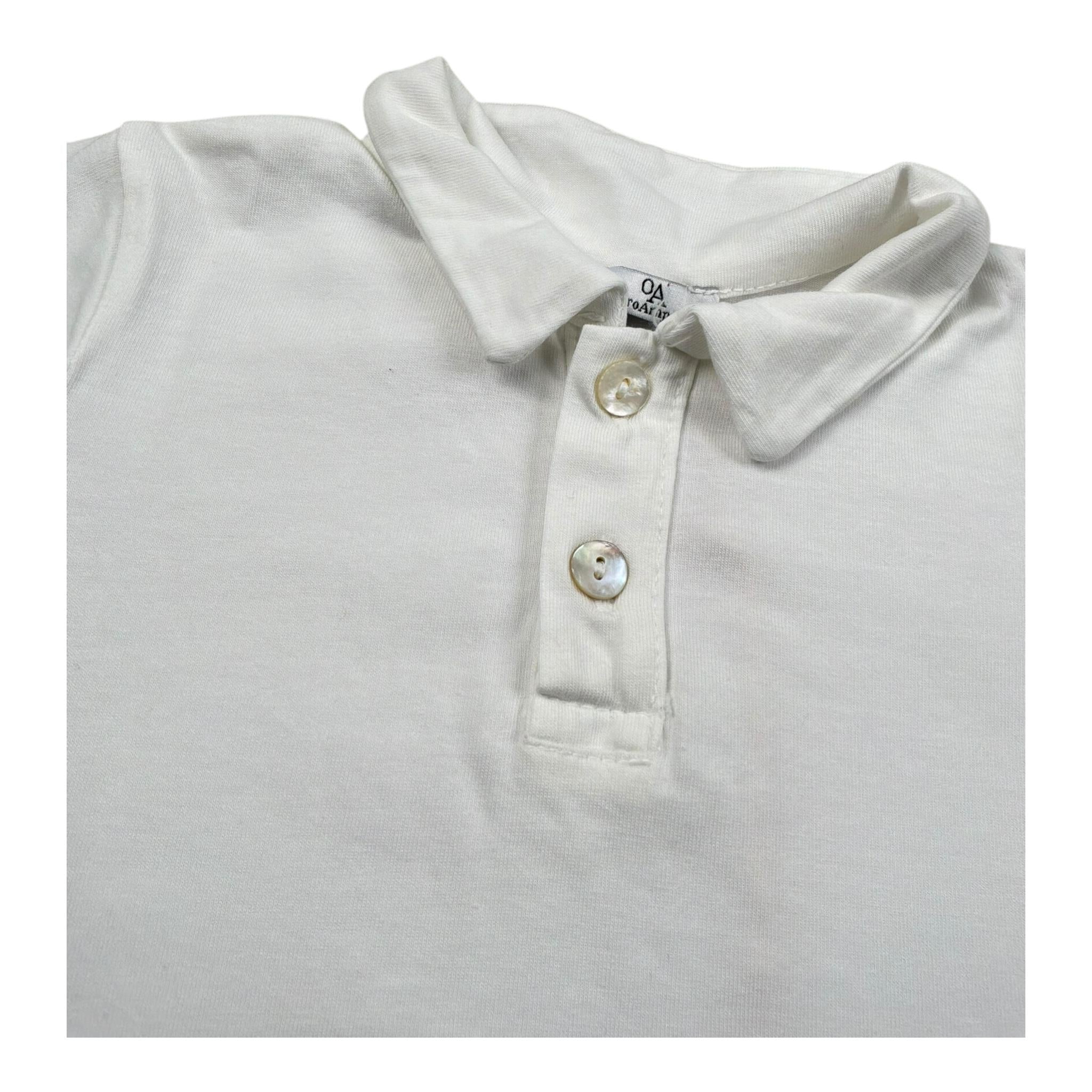 Zero Ampere Polo Mezza Manica Tinta Unita per Bambino POLONJ BIANCO ZERO AMPERE 