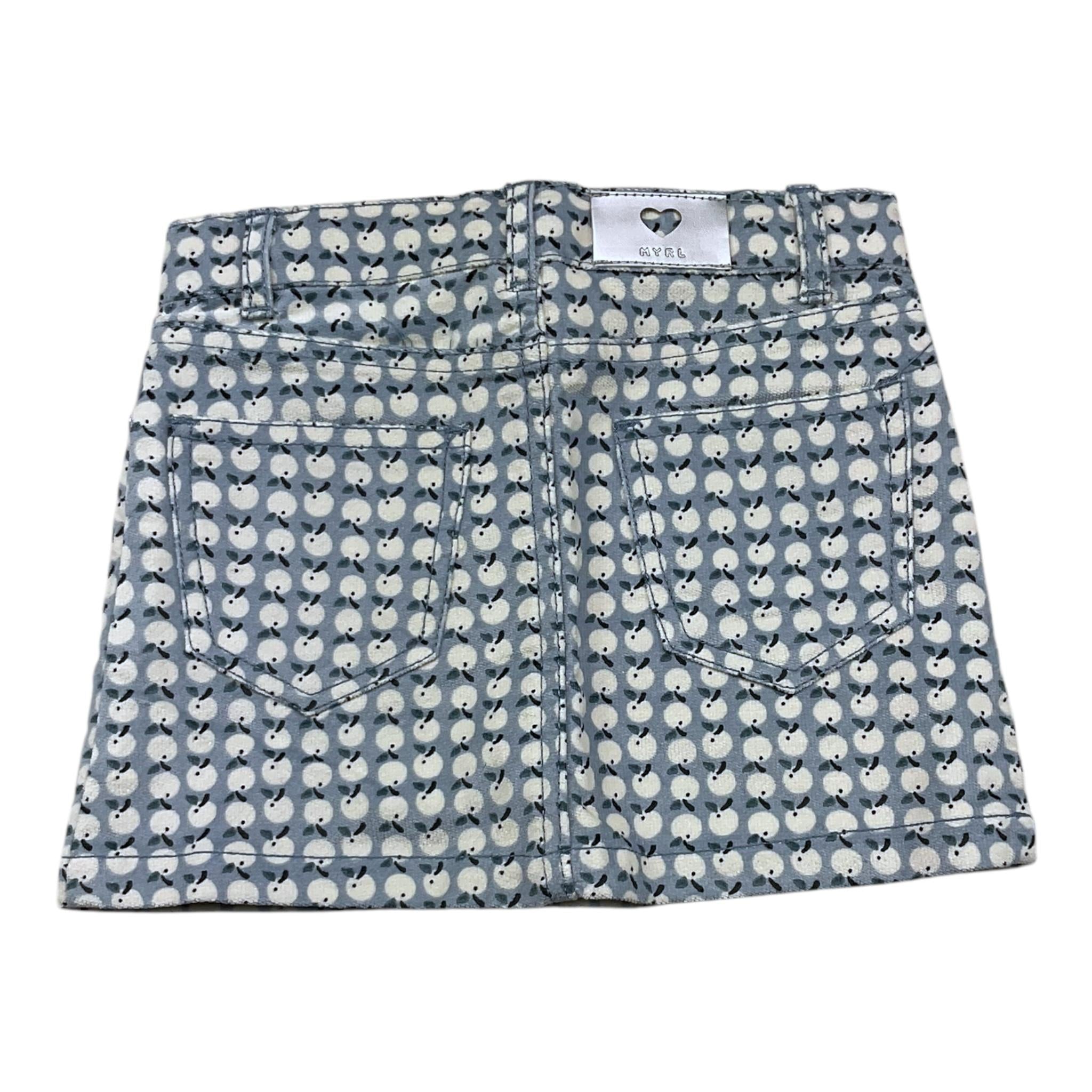 MAYORAL gonna tinta unita con stampa fantasia Azzurro per Bambina 4905 AZZURRO MAYORAL 