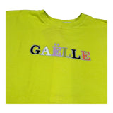 Gaelle Abito Mezza Manica Tinta Unita con Stampa per Bambina 2746V00339 VERDE GAELLE 