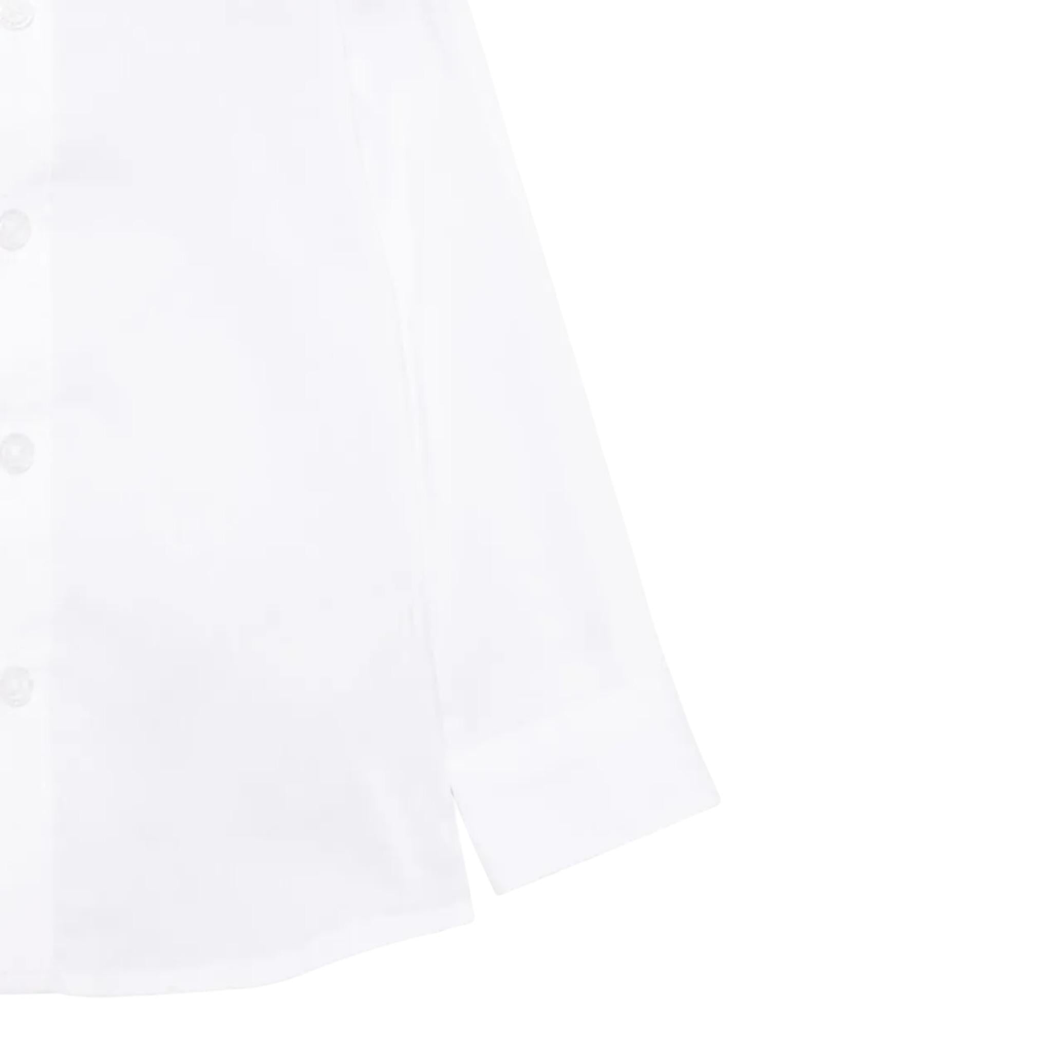 Trussardi Camicia Tinta Unita con Logo per Neonato TIP25091CAX BIANCO TRUSSARDI 