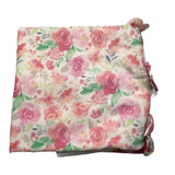 Marlu' Coperta Stampa Fantaisa Floreale Bianco Per Neonata
