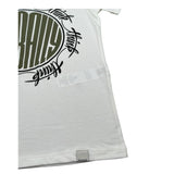 Please T-Shirt Girocollo Tinta Unita con Stampa per Bambino MBF3030B72 PANNA PLEASE 