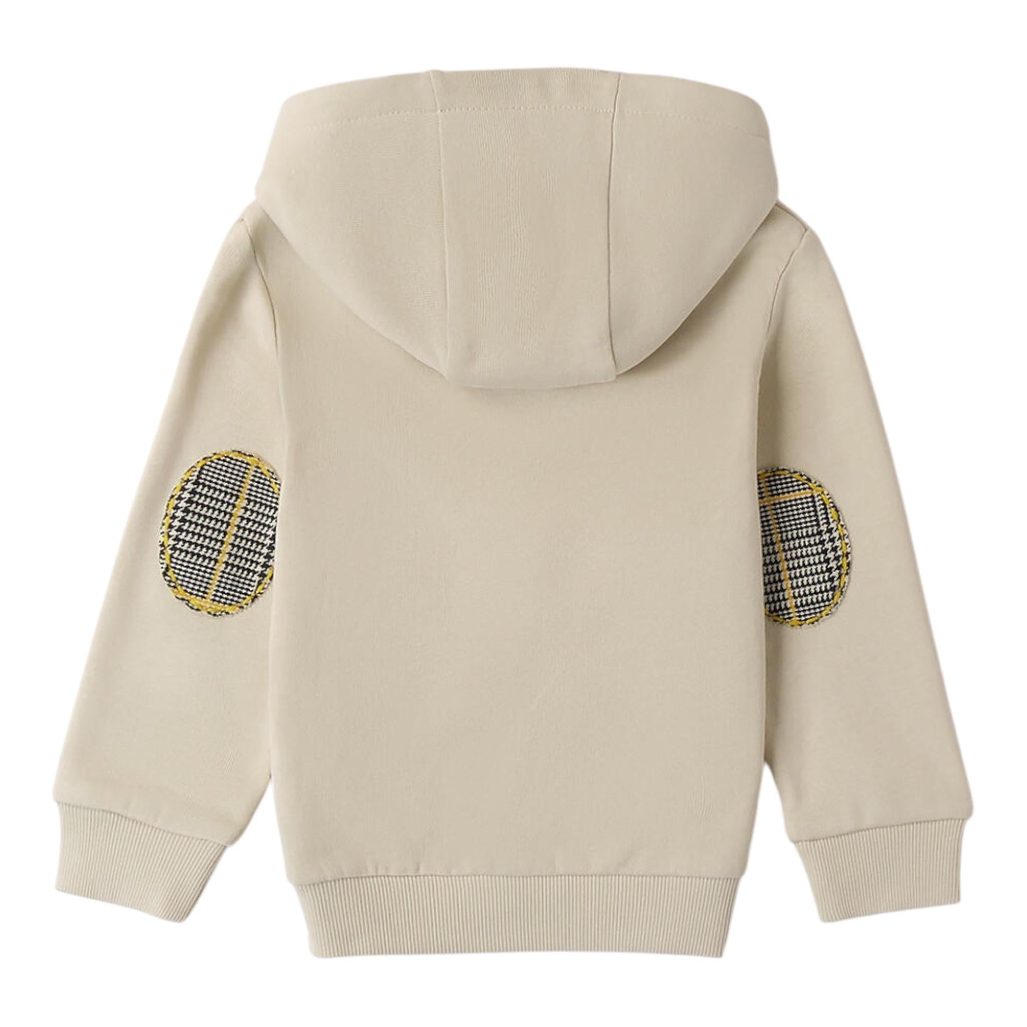 SARABANDA felpa chiusa con cappuccio tinta unita Beige per Neonato 9A934 BEIGE SARABANDA 