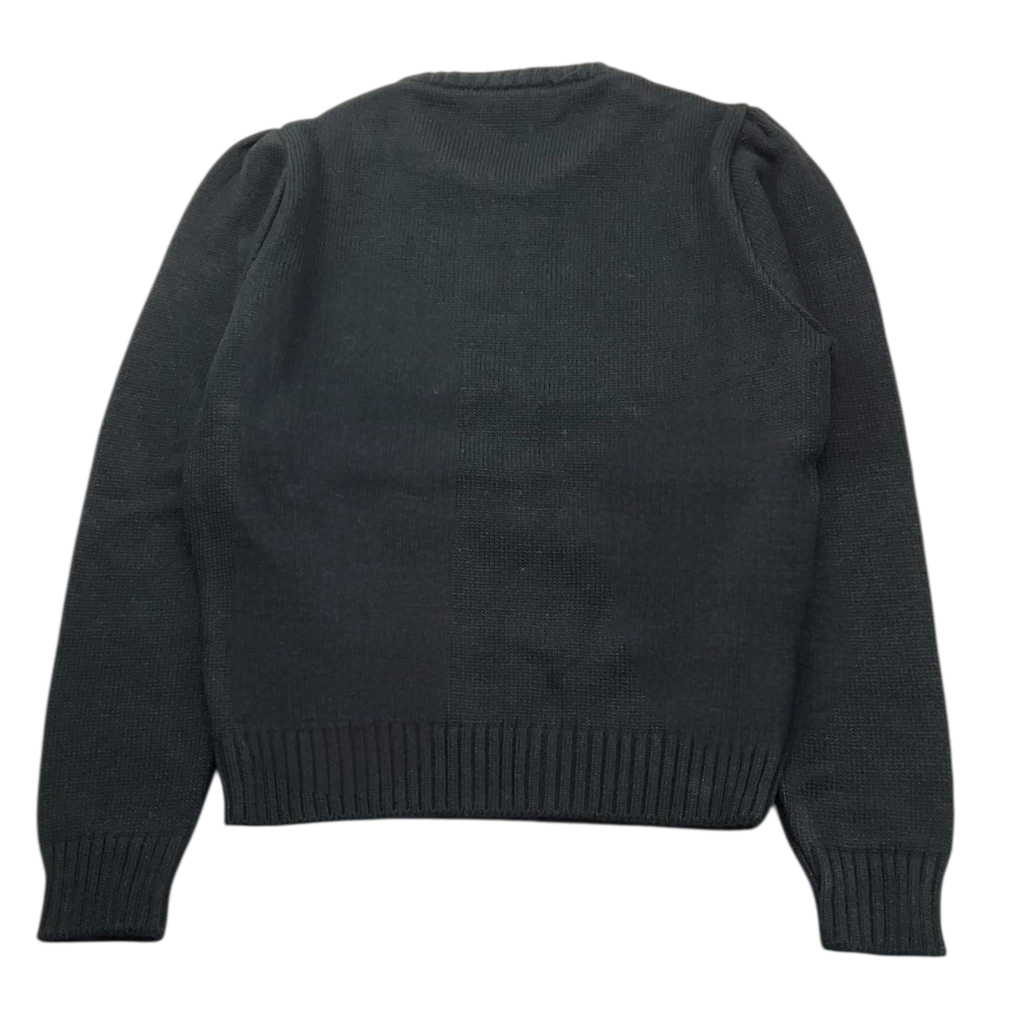 GAELLE maglia girocollo tinta unita con stampa Nero per Bambina 2741W0952 NERO GAELLE 