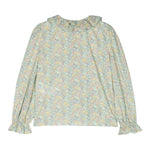 PHILOSOPHY camicia tinta unita con fantasia fiori Bianco per Bambina PFCA006 BIANCO PHILOSOPHY 