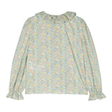 PHILOSOPHY camicia tinta unita con fantasia fiori Bianco per Bambina PFCA006 BIANCO PHILOSOPHY 