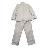 Pure Firenze Completo 4 Pezzi Camicia-Papillon-Giacca-Pantalone  per Neonato 7231 BEIGE PURE FIRENZE 