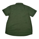 Name It Camicia tinta unita Mezza Manica Verde per Bambino 131747977 VERDE NAME IT 