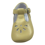 Indice Sandalo Tinta Unita Traforato per Neonato 328 GIALLO INDICE 