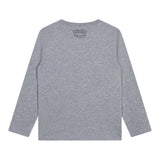 KENZO shirt girocollo tinta unita con stampa Grigio per Neonato K60766N GRIGIO KENZO 