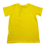 Gaelle T-Shirt Girocollo Tinta Unita con Stampa Logo per Bambina 2941T0155 GIALLO GAELLE 