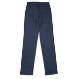 Dondup Pantalone Tinta Unita Con Tasche A Filo Blu Per Bambino