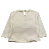 EMC shirt girocollo tinta unita con stampa scoiattolo Bianco per Neonata BX2255 BIANCO EMC 