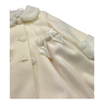 COLORI CHIARI cappotto tinta unita con pelliccia Bianco per Neonata FN117905 BIANCO COLORI CHIARI 