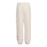 Dou Dou Pantalone Tinta Unita con Logo per Bambina DW6R20X PANNA DOU DOU 