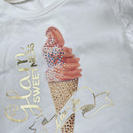 Liu Jo Completo 2 Pezzi T-Shirt-Gonna Bicolore per Neonata HA1085 BIANCO/ROSA LIU JO 