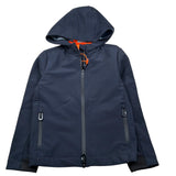 Suns Giubbino tinta unita con Cappuccio Blu per Bambino GBS0102U BLU SUNS 