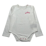 John Richmond Body Manica Lunga tinta unita con Logo Panna per Bambina RIA23096VE PANNA JOHN RICHMOND 