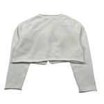 Il Gufo Coprispalle Tinta Unita per Neonata P25GF118EM109 PANNA IL GUFO 