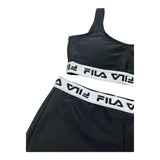 Fila Costume 2 Pezzi Top-Culotte per Bambina FAT0687 NERO FILA 