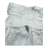 Marlu' Pagliaccetto Mezza Manica Tinta Unita per Neonata MRPP BIANCO MARLU' 