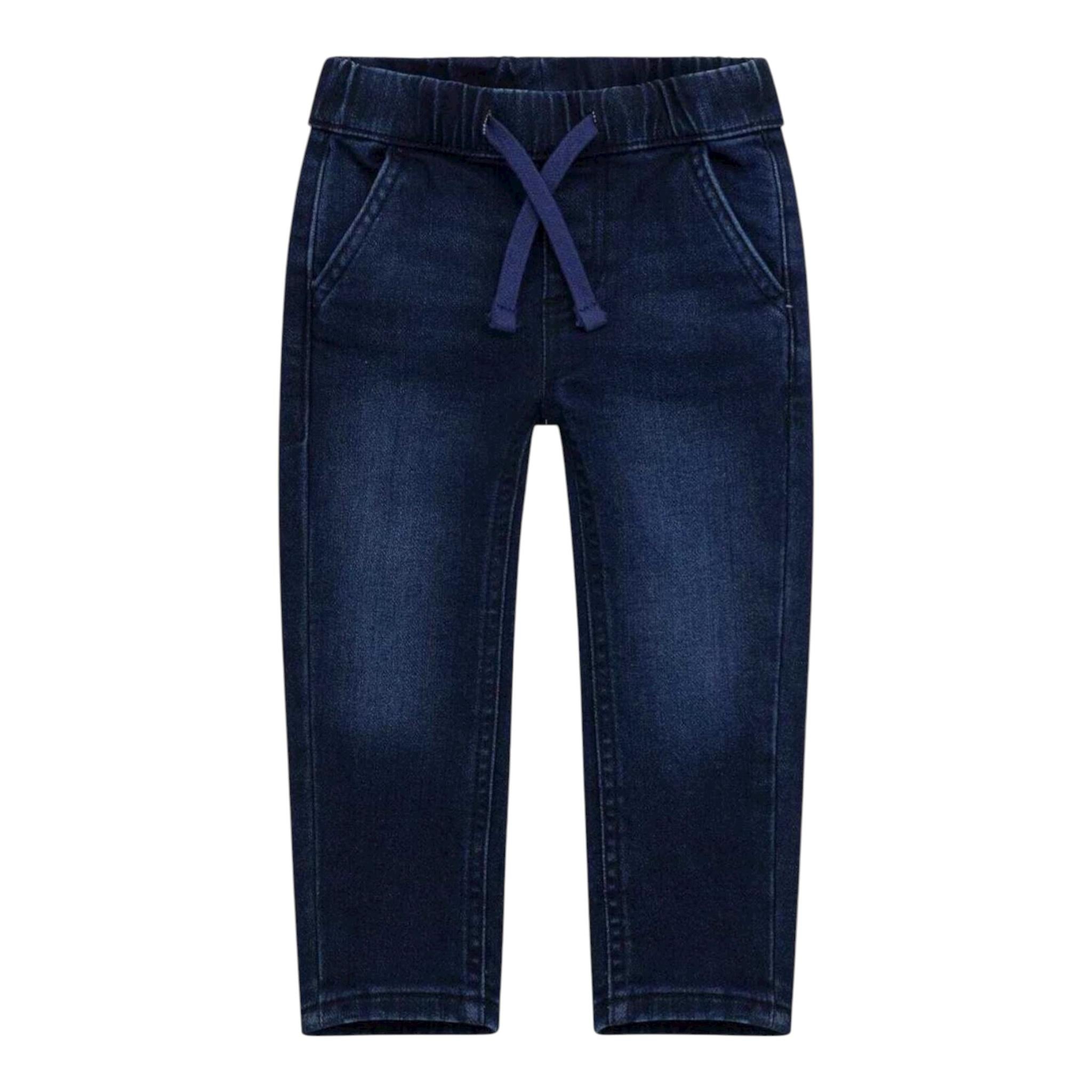 Guess Jeans Tinta Unita con Elastico In Vita per Bambino N5RA05D5FQ0X BLU GUESS 